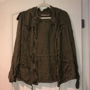 Cargo Olive Jacket